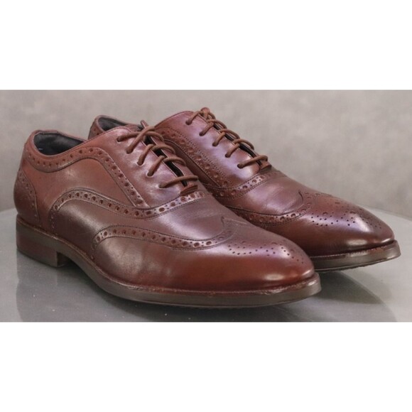 Cole Haan Lewis Grand 2.0 $150 Men\'s Wingtip Oxford Dress Shoes Size 11 M C30000 main image 4